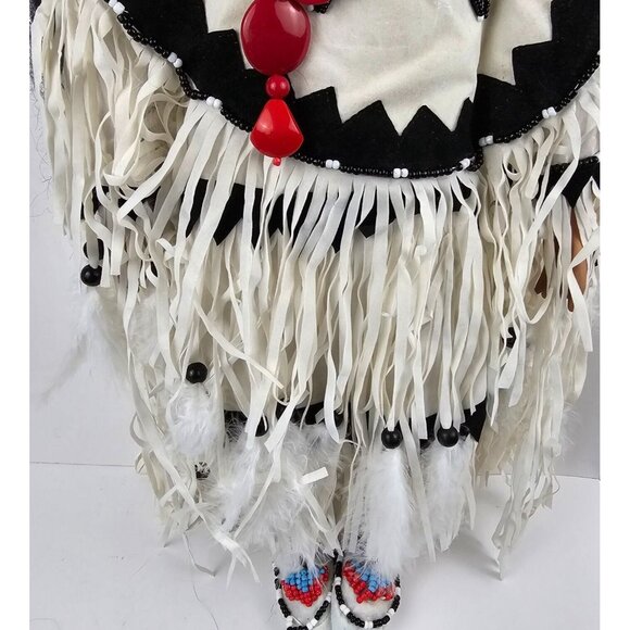 Porcelain Native American Doll Numbered Traditions Doll Collection 25 in Vintage - Picture 6 of 16
